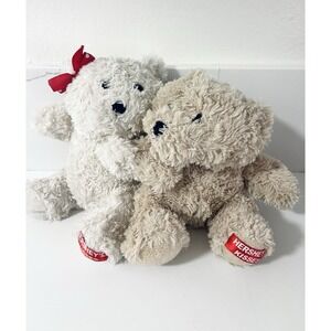 Hershey's Kisses Valentine's Day Small Plush Bears‎ 7"